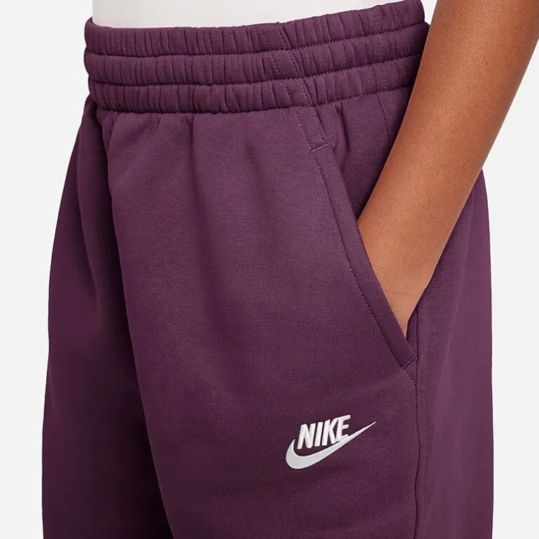 Nike Club Big Kid Girls Cuffed Loose Fit Fleece Jogger Pant