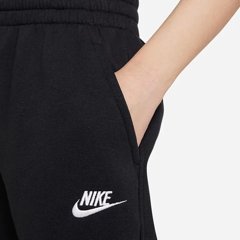 Nike Club Big Kid Girls Cuffed Loose Fit Fleece Jogger Pant