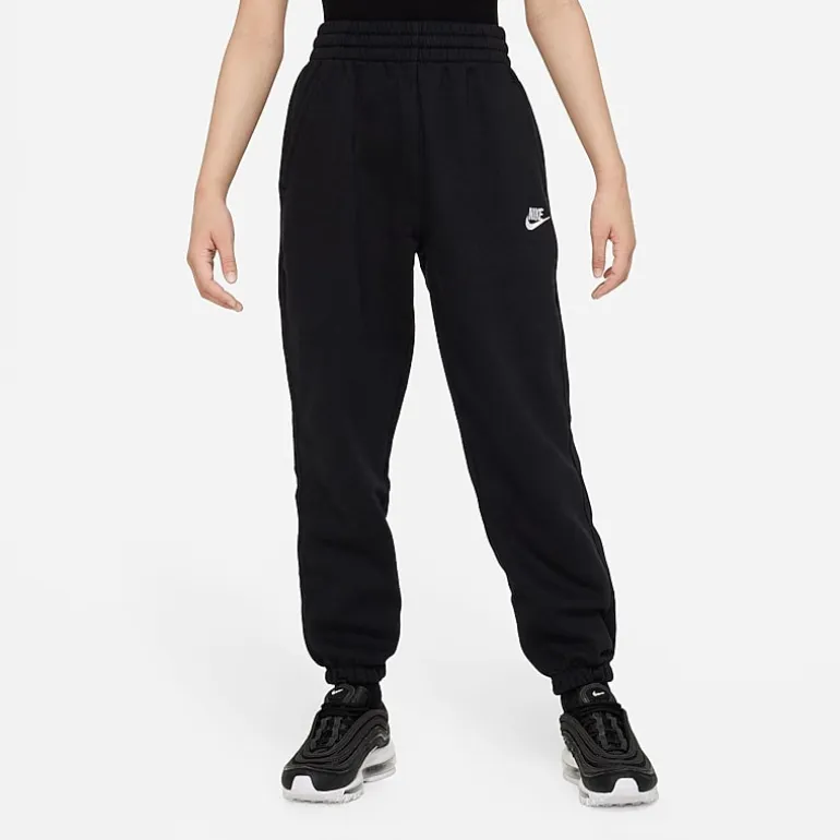 Nike Club Big Kid Girls Cuffed Loose Fit Fleece Jogger Pant