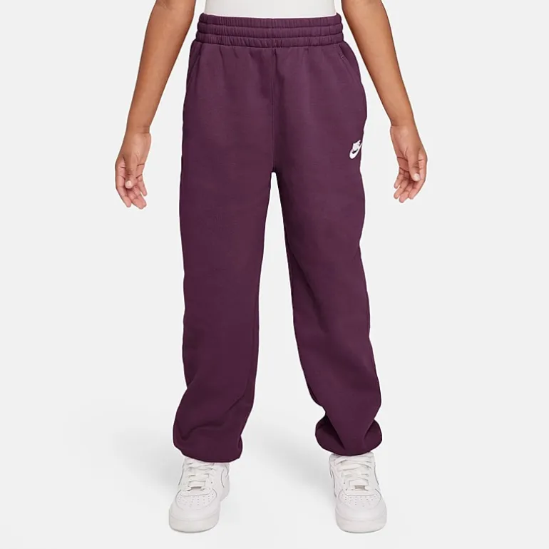 Nike Club Big Kid Girls Cuffed Loose Fit Fleece Jogger Pant