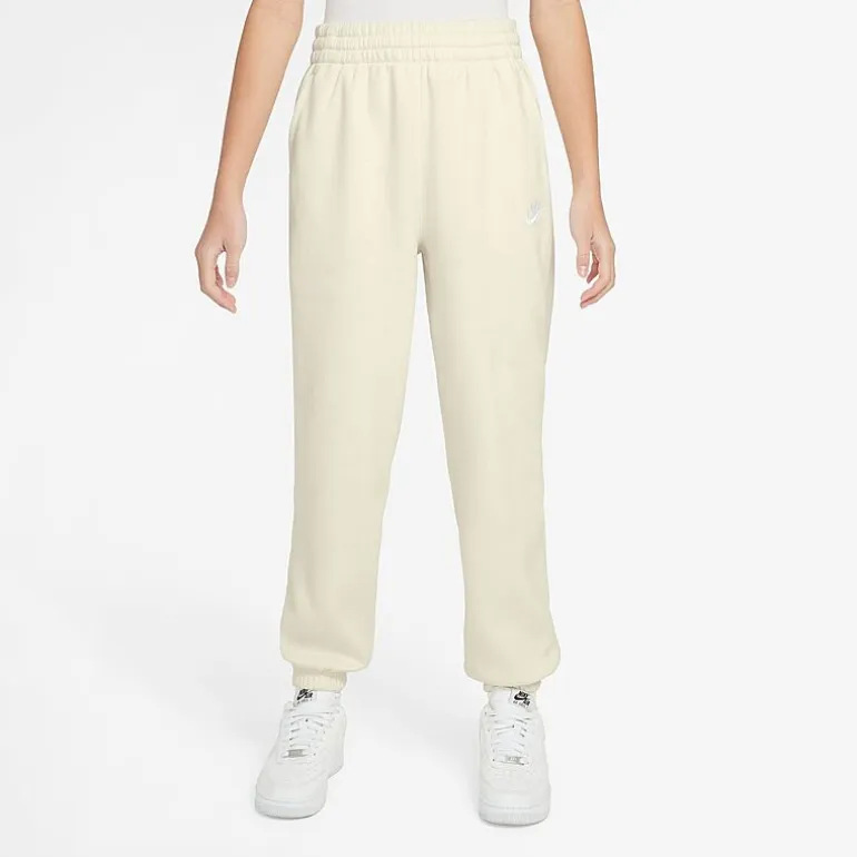 Nike Club Big Kid Girls Cuffed Loose Fit Fleece Jogger Pant