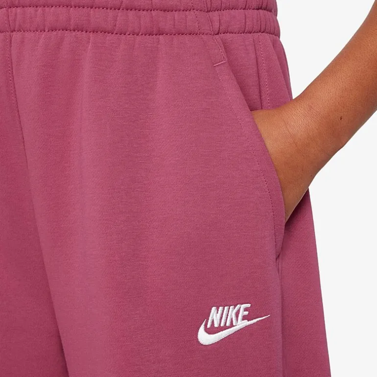 Nike Club Big Kid Girls Cuffed Loose Fit Fleece Jogger Pant