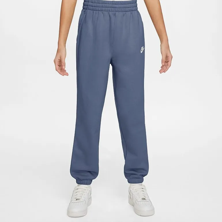 Nike Club Big Kid Girls Cuffed Loose Fit Fleece Jogger Pant
