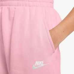 Nike Club Big Kid Girls Cuffed Loose Fit Fleece Jogger Pant