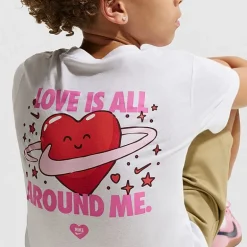 Nike Club Big Kid Unisex Crew Neck Short Sleeve Regular Fit Graphic T-Shirt
