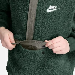 Nike Club Big Kid Unisex Long Sleeve Fleece Active Hoodie