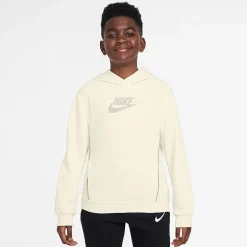Nike Club Big Kid Unisex Long Sleeve Active Hoodie