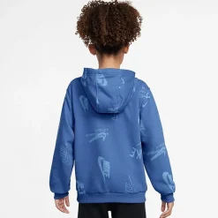 Nike Club Big Kid Unisex Long Sleeve Active Hoodie