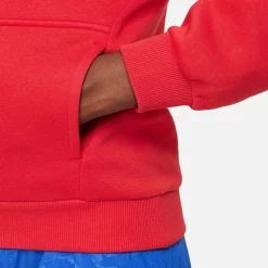 Nike Club Big Kid Unisex Long Sleeve Fleece Active Hoodie