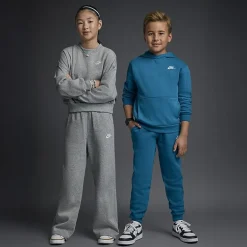 Nike Club Big Kid Unisex Long Sleeve Fleece Active Hoodie