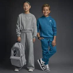 Nike Club Big Kid Unisex Long Sleeve Fleece Active Hoodie