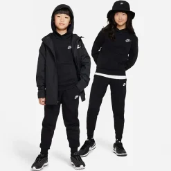 Nike Club Big Kid Unisex Long Sleeve Fleece Active Hoodie