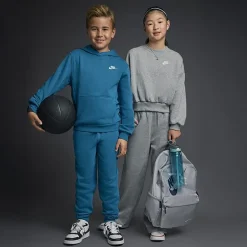 Nike Club Big Kid Unisex Long Sleeve Fleece Active Hoodie