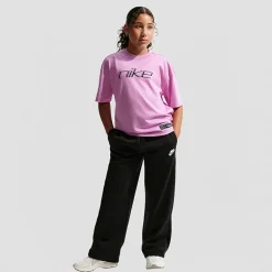 Nike Club Big Kid Unisex Wide Leg Regular Fit Fleece Sweatpant