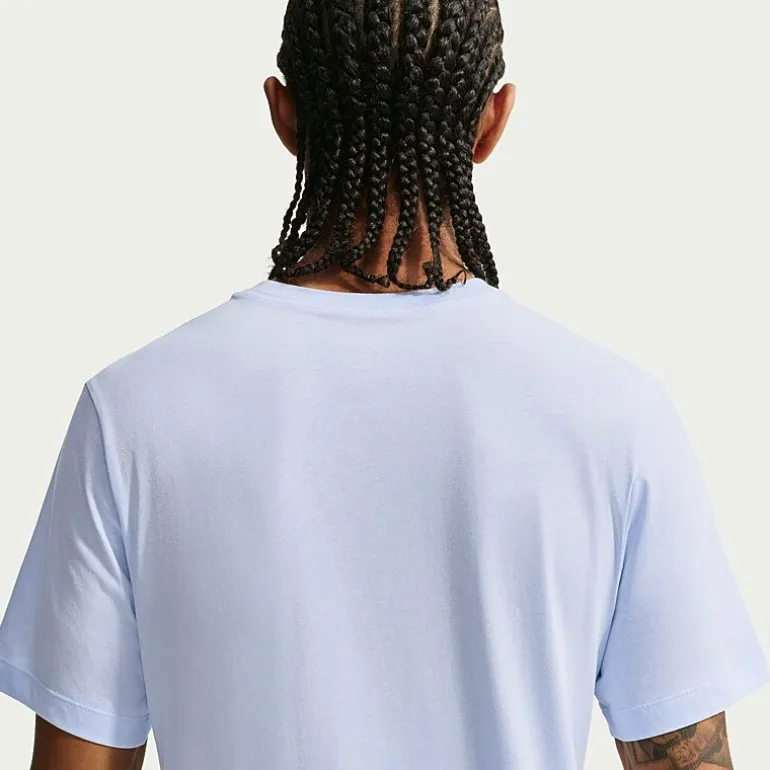 Nike Club Embroidered Logo Mens Crew Neck Short Sleeve Active Big and Tall T-Shirt