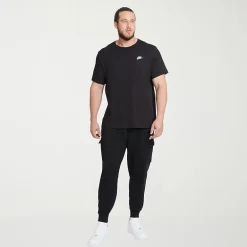 Nike Club Embroidered Logo Mens Crew Neck Short Sleeve Active Big and Tall T-Shirt