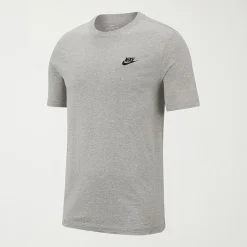 Nike Club Embroidered Logo Mens Crew Neck Short Sleeve Active Big and Tall T-Shirt