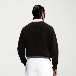 Nike Club Fleece Mens Crew Neck Long Sleeve Big and Tall Sweatshirt