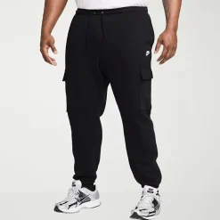 Nike Club Fleece Mens Regular Fit Big and Tall Active Cargo Pant
