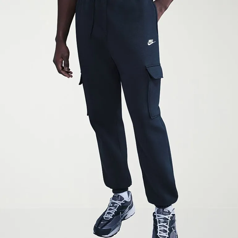 Nike Club Fleece Mens Regular Fit Big and Tall Active Cargo Pant