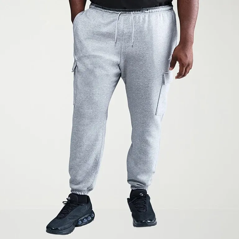 Nike Club Fleece Mens Regular Fit Big and Tall Active Cargo Pant