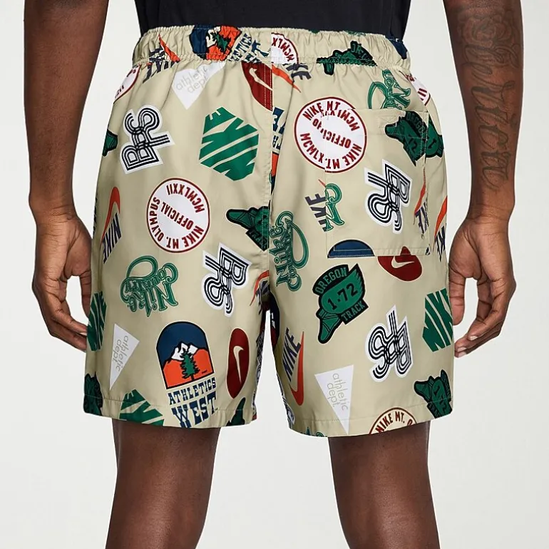 Nike Club Flow Mens 6" Mid Rise Workout Shorts