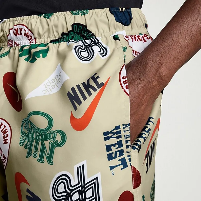 Nike Club Flow Mens 6" Mid Rise Workout Shorts