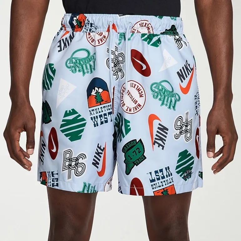 Nike Club Flow Mens 6" Mid Rise Workout Shorts
