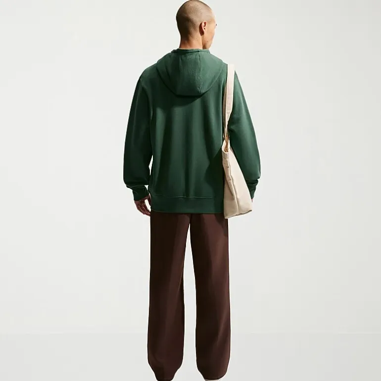 Nike Club Mens Long Sleeve Fleece Zipper Active Big and Tall Hoodie