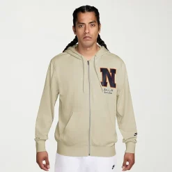 Nike Club Mens Long Sleeve Fleece Zipper Active Big and Tall Hoodie