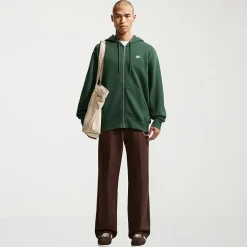 Nike Club Mens Long Sleeve Fleece Zipper Active Hoodie