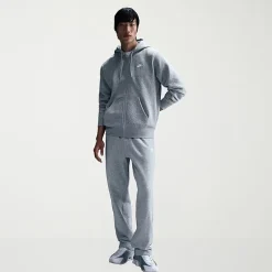 Nike Club Mens Long Sleeve Fleece Zipper Active Hoodie