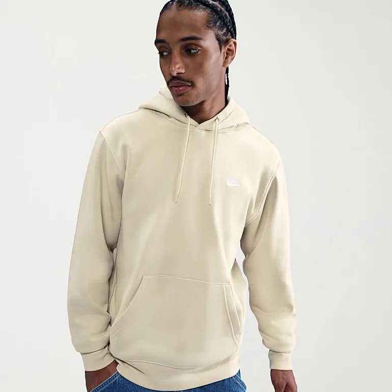 Nike Club Mens Long Sleeve Fleece Active Big and Tall Hoodie
