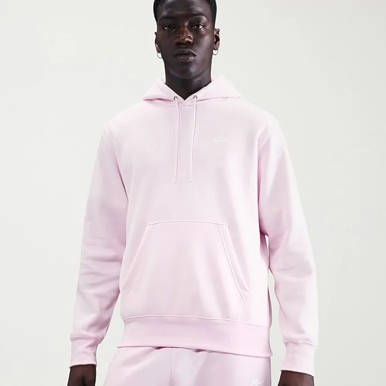 Nike Club Mens Long Sleeve Fleece Active Big and Tall Hoodie