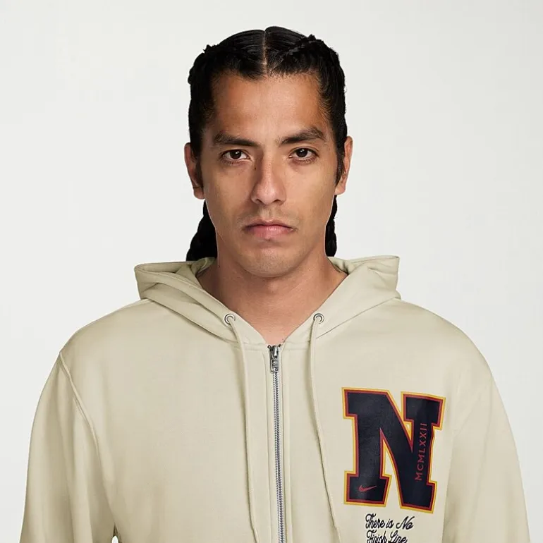 Nike Club Mens Long Sleeve Fleece Zipper Active Hoodie