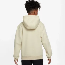 Nike Club Waffle Big Kid Unisex Long Sleeve Fleece Active Hoodie