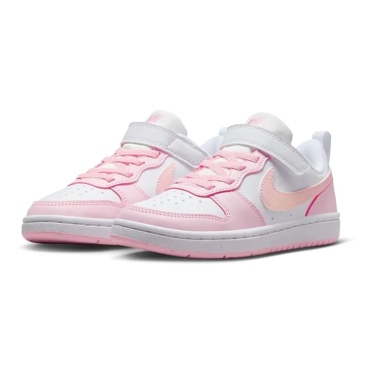 Nike Court Borough Low Little Kid Girls Sneakers