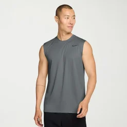 Nike Dri Fit Mens Crew Neck Sleeveless Muscle T-Shirt