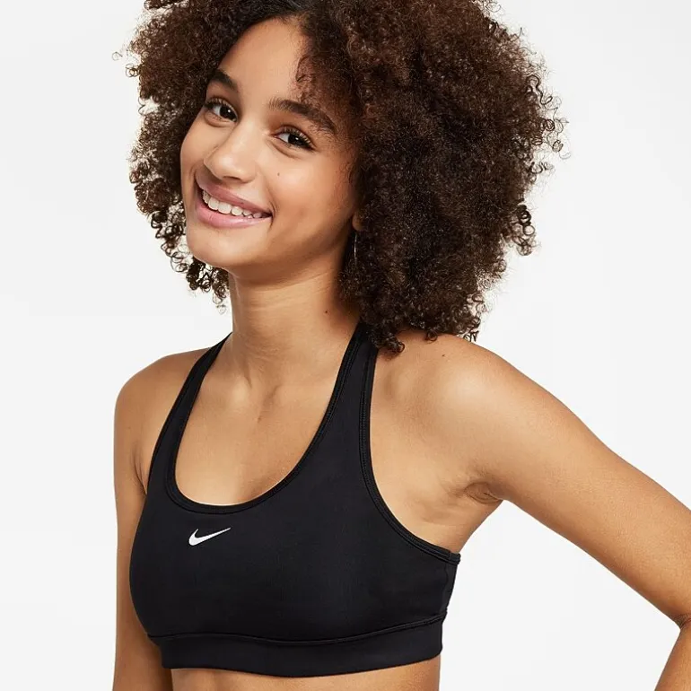 Nike Dri-Fit Swoosh Big Kid Girls Sports Bra