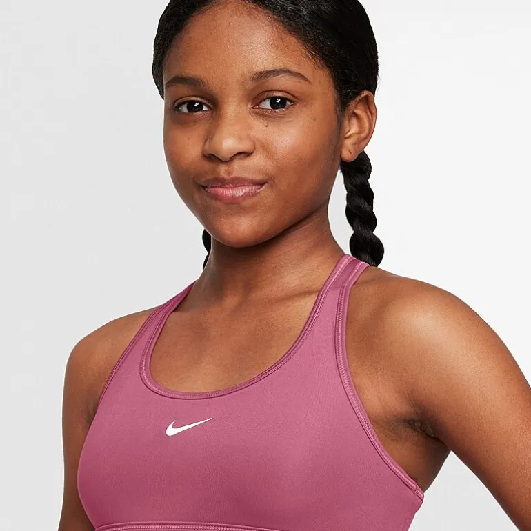 Nike Dri-Fit Swoosh Big Kid Girls Sports Bra