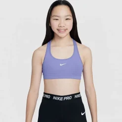 Nike Dri-Fit Swoosh Big Kid Girls Sports Bra