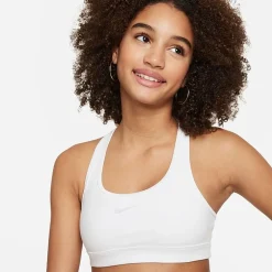 Nike Dri-Fit Swoosh Big Kid Girls Sports Bra
