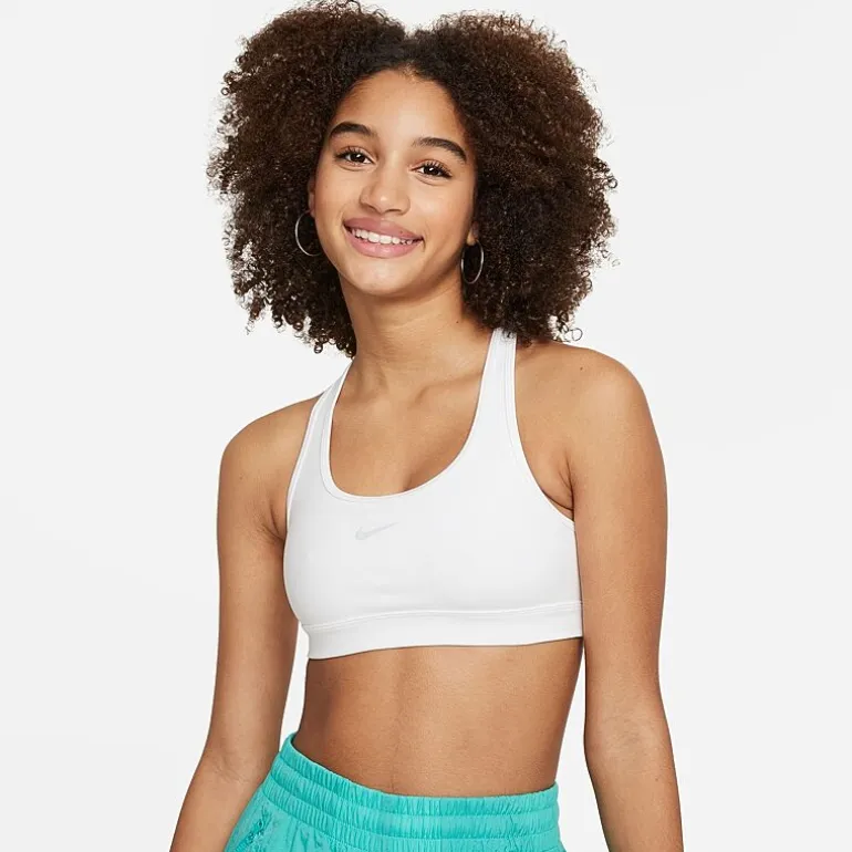 Nike Dri-Fit Swoosh Big Kid Girls Sports Bra