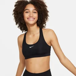 Nike Dri-Fit Swoosh Big Kid Girls Sports Bra