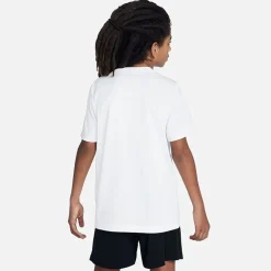 Nike Dri-Fit Swoosh Big Kid Unisex Crew Neck Short Sleeve Active T-Shirt