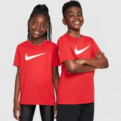 Nike Dri-Fit Swoosh Unisex Crew Neck Short Sleeve Regular Fit Graphic T-Shirt