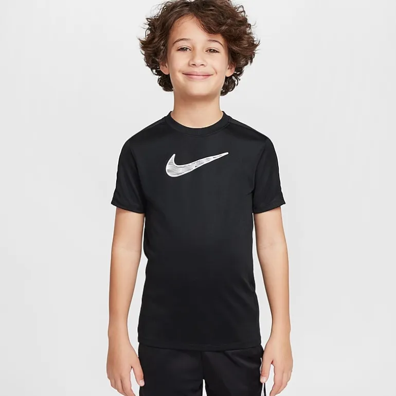 Nike Dri-Fit Trophy Big Kid Unisex Crew Neck Short Sleeve Regular Fit Graphic T-Shirt
