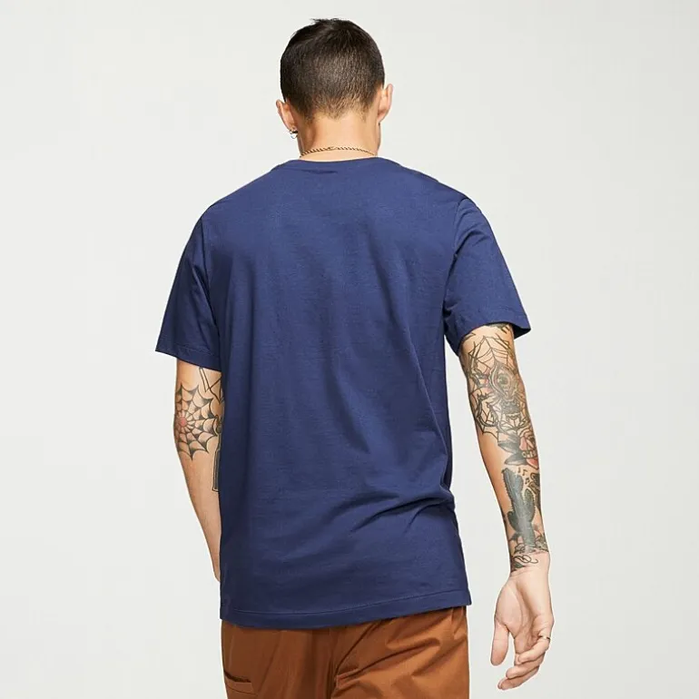 Nike Embroidered Logo Mens Crew Neck Short Sleeve Embroidered Active T-Shirt