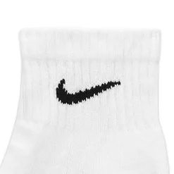 Nike Everyday Cushioned Unisex Adult Multi-Pack 6 Pair Quarter Ankle Socks