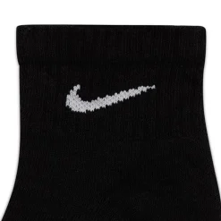 Nike Everyday Cushioned Unisex Adult Multi-Pack 6 Pair Quarter Ankle Socks